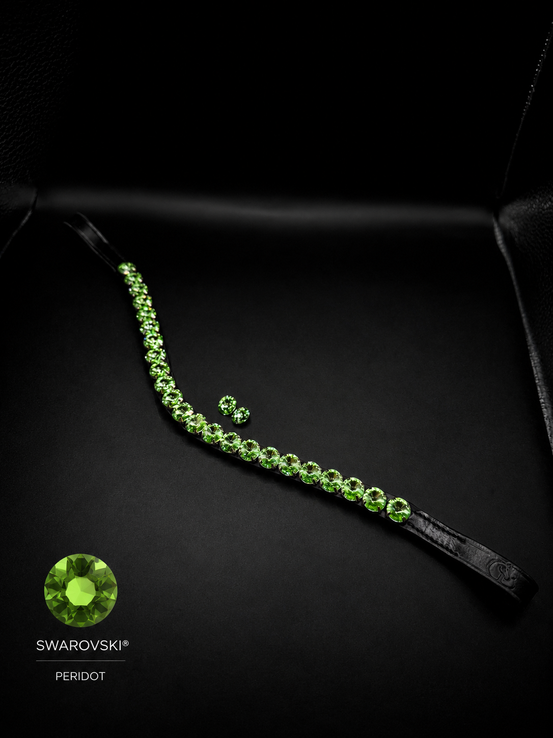 Swarovski Peridot Pannband