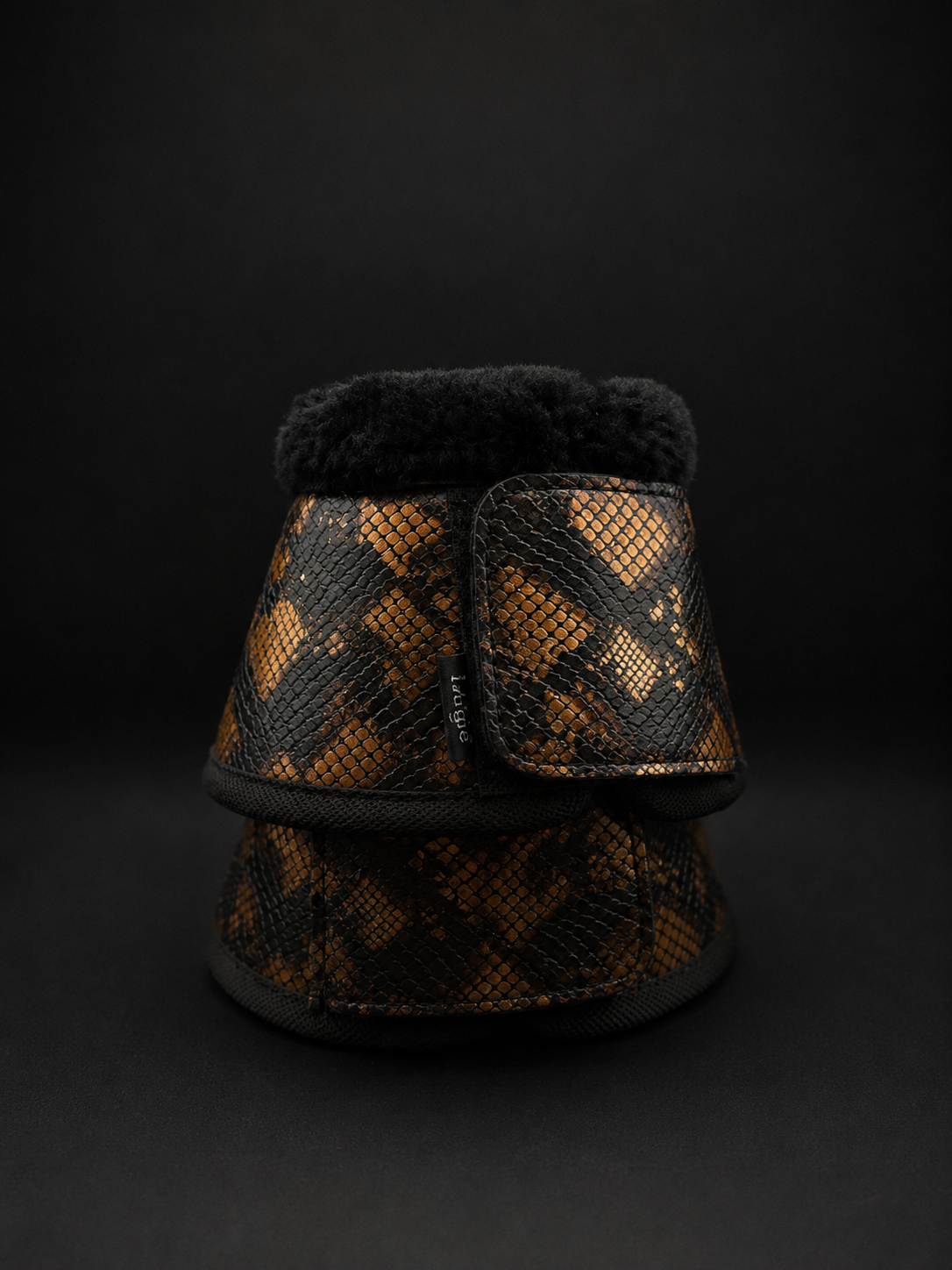 Python Cognac Boots