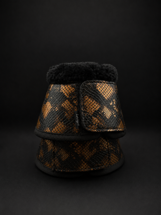 Python Cognac Boots